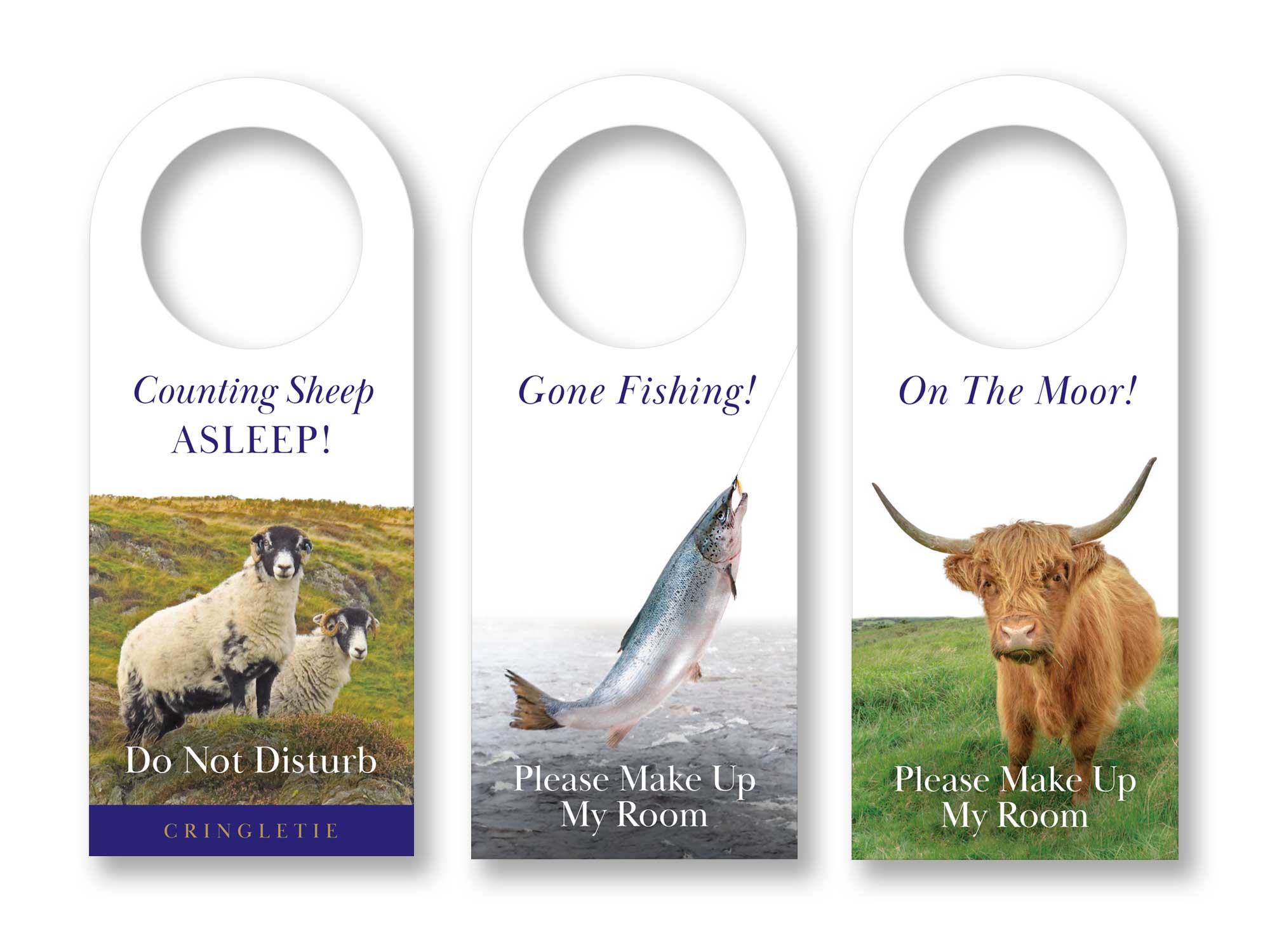 Do not disturb hotel door hangers