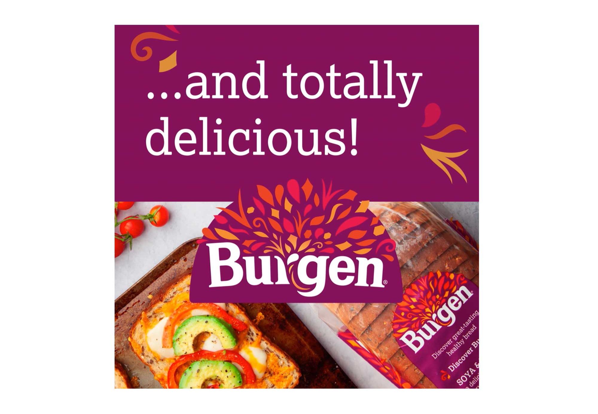 Burgen bread animation end screen